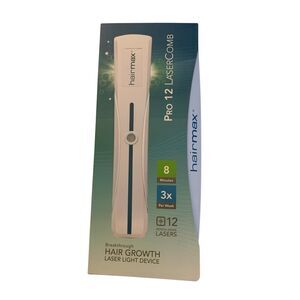 Hairmax pro 12 laser comb hair growth device  NEW IN BOX